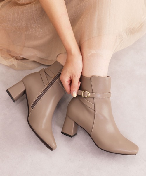 「artemis by DIANA」 ショートブーツ 23.0cm ブラック レディース_画像9