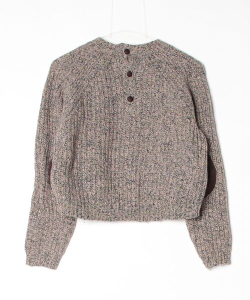 「I am I 」 長袖ニット FREE ブラウン レディース_画像2