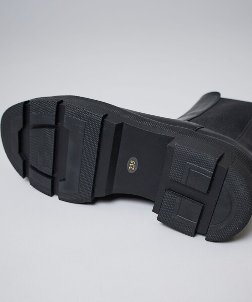 「ATELIER BRUGGE」 ショートブーツ L ブラック レディース_画像8