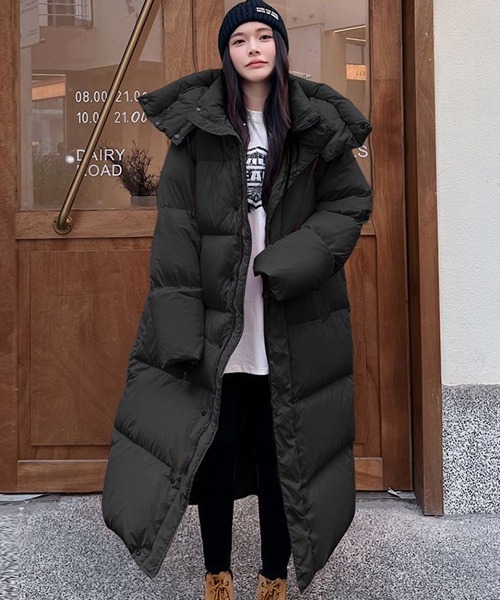 Ressaca（レサーカ） ダウンコート ダウンジャケット フード付きロング
