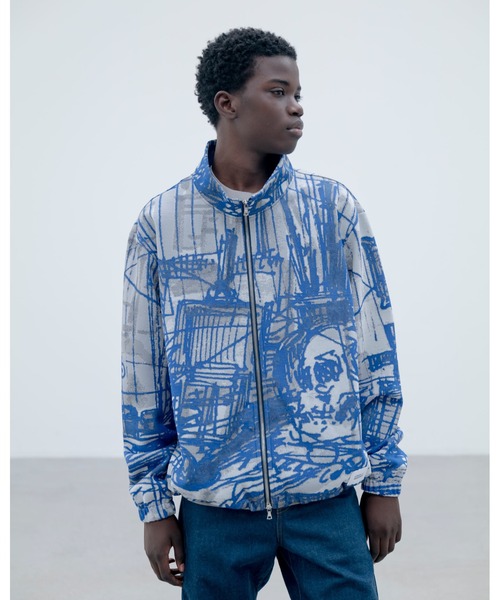 ブルゾン アウター MICHAEL CHERNO: JERSEY BLOUSON メンズ レディースの画像