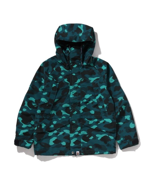 A BATHING APE モッズコート オリーブ A BATHING APE（アベイシングエイプ） ミリタリージャケット モッズ