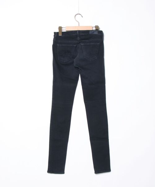 「AG/Adriano Goldschmied」 スキニーデニムパンツ - ブラック レディース_画像2