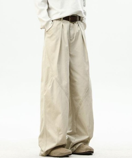 「GEMEDA」 「FreeZone」カーゴパンツ L ライトベージュ メンズ_画像5