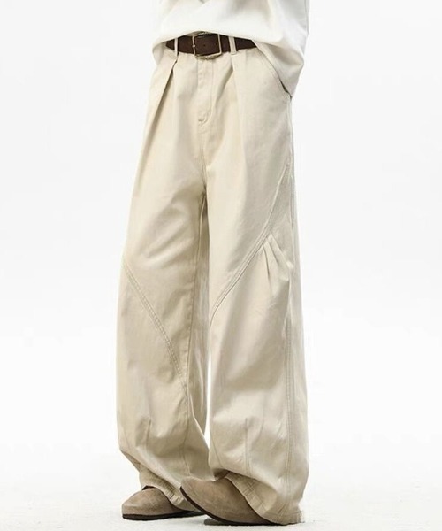 「GEMEDA」 「FreeZone」カーゴパンツ L ライトベージュ メンズ_画像7