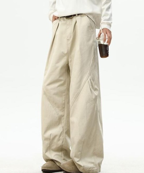 「GEMEDA」 「FreeZone」カーゴパンツ L ライトベージュ メンズ_画像8