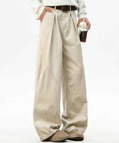 「GEMEDA」 「FreeZone」カーゴパンツ L ライトベージュ メンズ_画像9