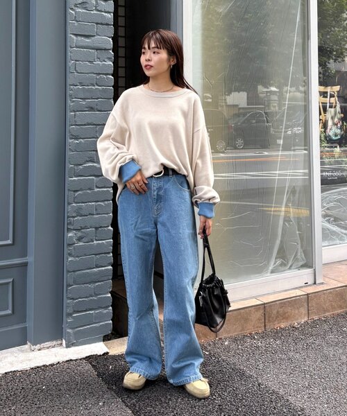 「CIAOPANIC TYPY」 長袖ニット MEDIUM イエロー レディース_画像5