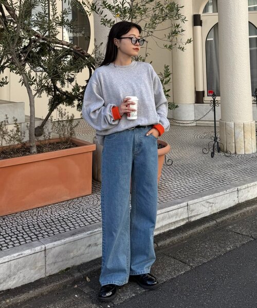 「CIAOPANIC TYPY」 長袖ニット MEDIUM イエロー レディース_画像6