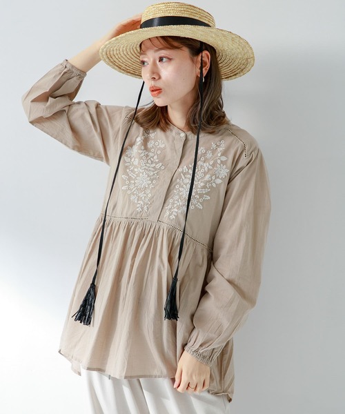 「URBAN RESEARCH Sonny Label」 長袖チュニック FREE ブラック レディース_画像5