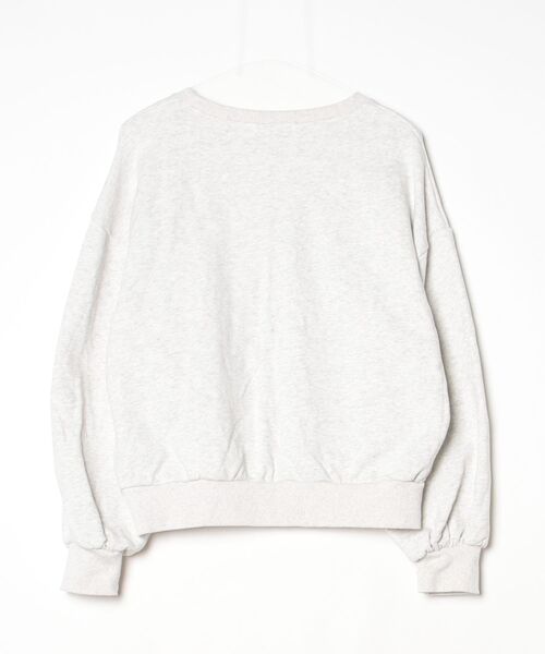 「archives」 スウェットカットソー M グレー レディース_画像2