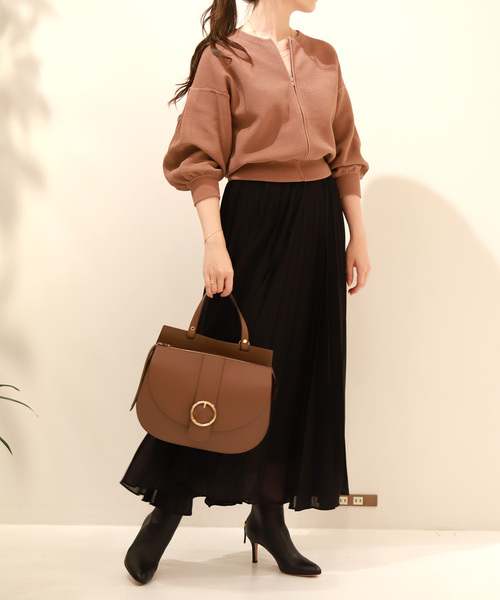 「ESTNATION」 カーディガン 38 ベージュ レディース_画像9