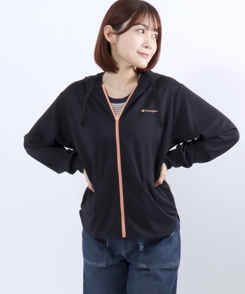 Champion（チャンピオン） パーカー ドライメッシュ UVカット ジップ
