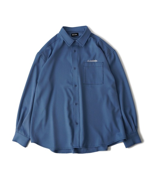 「Subciety」 長袖シャツ LARGE ブラック メンズ_画像5