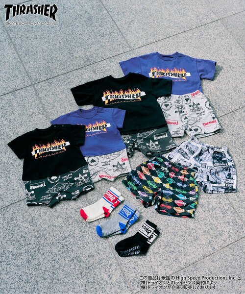 Ampersand（アンパサンド） セットアップ 「リンク」THRASHER Tシャツ