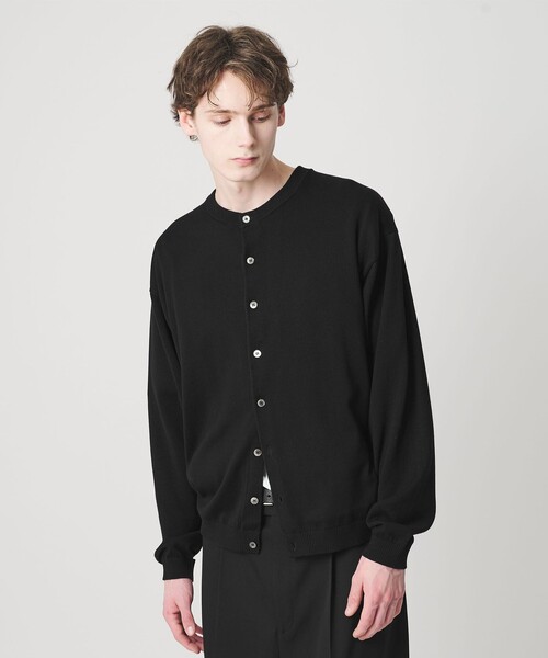 BEAUTY&YOUTH UNITED ARROWS カーディガン BEAUTY＆YOUTH UNITED ARROWS カーディガン コットン 8B クルーネック