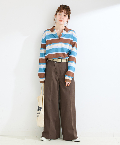 Dickies（ディッキーズ） ワイドパンツ チノパン ウォッシャブル