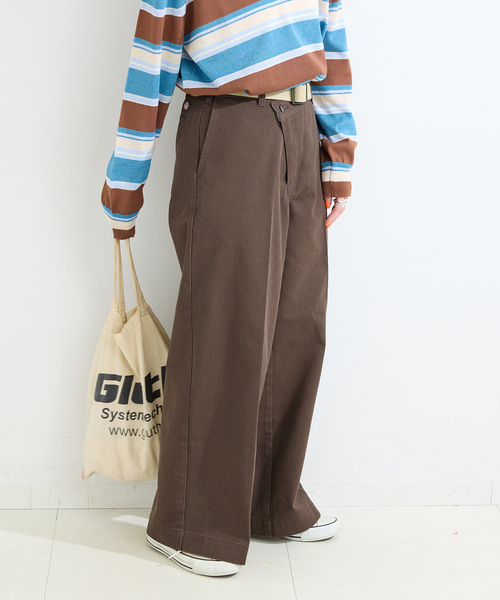 Dickies（ディッキーズ） ワイドパンツ チノパン ウォッシャブル