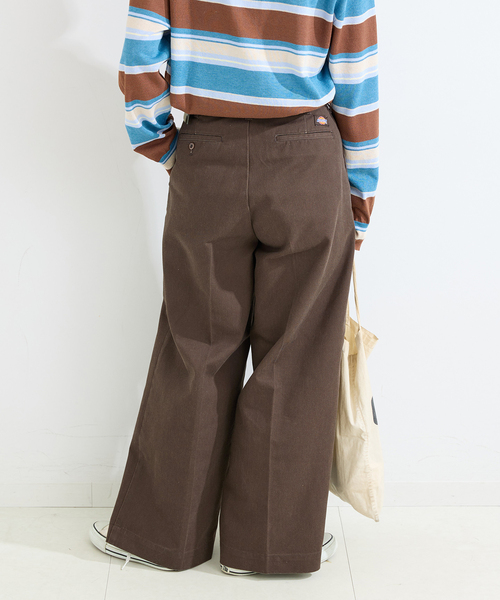 Dickies（ディッキーズ） ワイドパンツ チノパン ウォッシャブル