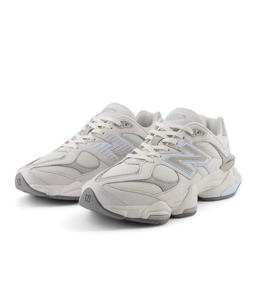 「New Balance」 ローカットスニーカー 24.0cm ライトグレー レディース