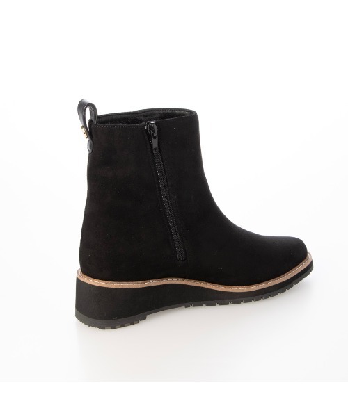 「carino」 ショートブーツ L ブルーグレー レディース_画像3