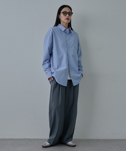「COLONY 2139」 長袖シャツ LARGE サックスブルー メンズ_画像2