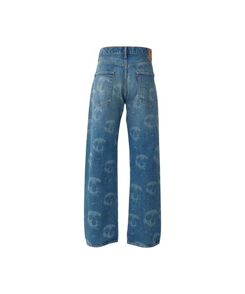 HYSTERIC GLAMOUR(ヒステリックグラマー) ジーンズ SKULL FOG柄 HYSTERIC GLAMOUR(ヒステリックグラマー) ジーンズ SKULL FOG柄
