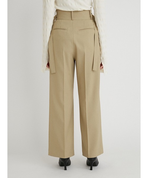 「MIESROHE」 パンツ 1 ベージュ レディース_画像3