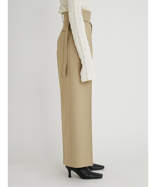 「MIESROHE」 パンツ 1 ベージュ レディース_画像4