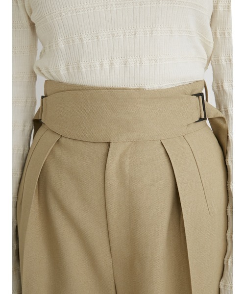 「MIESROHE」 パンツ 1 ベージュ レディース_画像5