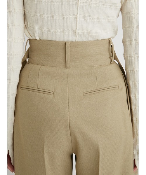 「MIESROHE」 パンツ 1 ベージュ レディース_画像6