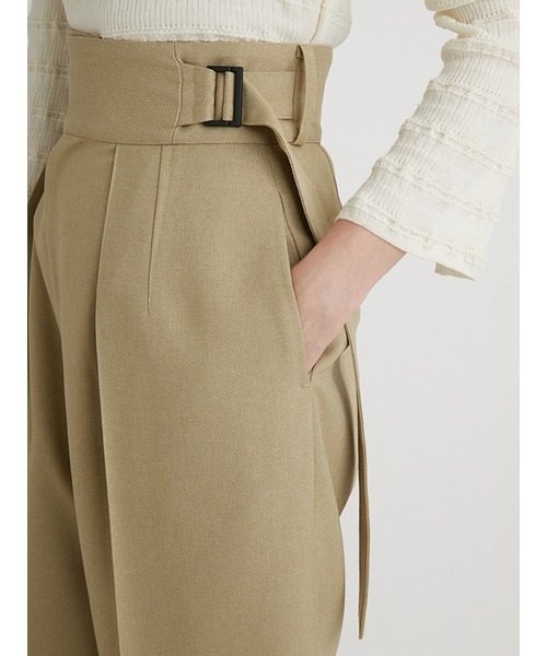 「MIESROHE」 パンツ 1 ベージュ レディース_画像7