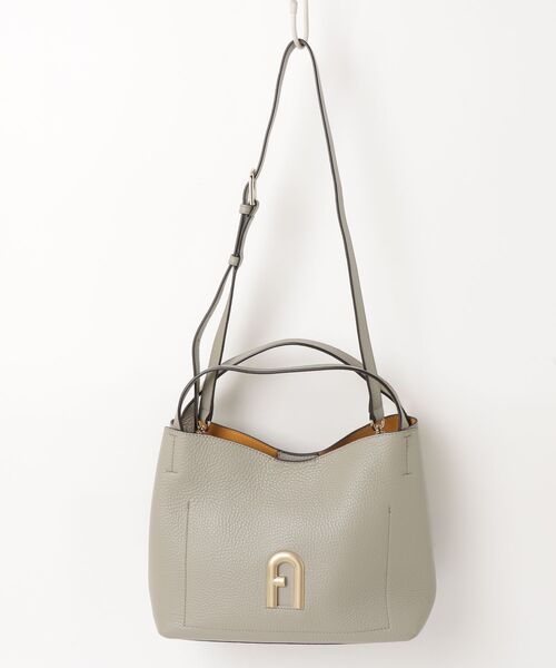 FURLA ワンハンドル ショルダーバッグ ライトグレー FURLA（フルラ） 2WAYバッグ ONE SIZE ライトグレー レディース