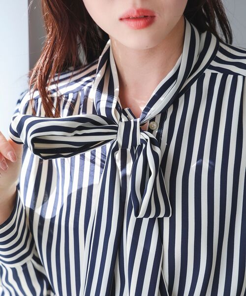 le.coeur blanc（ルクールブラン） ブラウス シャツ 「日本製 