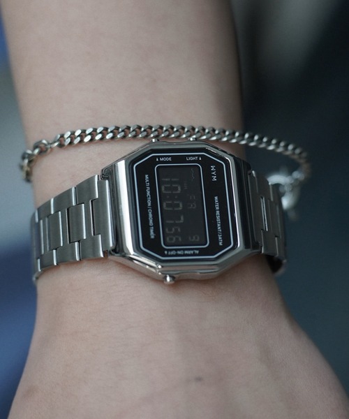 WYM LIDNM ブレスレット COMBINATION CHAIN BRACELET / SNAKE メンズ 