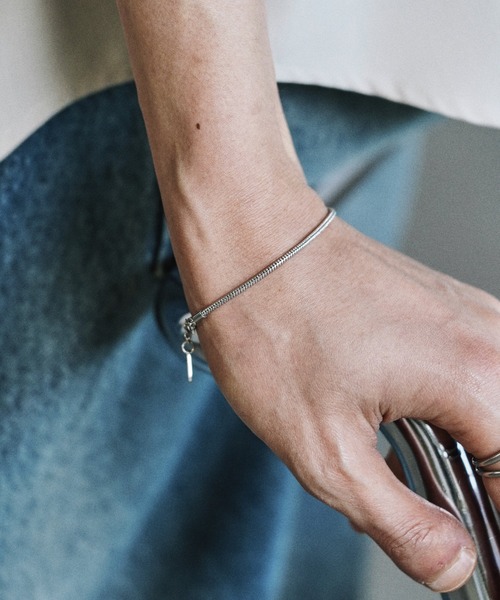 WYM LIDNM ブレスレット COMBINATION CHAIN BRACELET / SNAKE メンズ