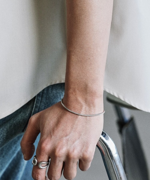 WYM LIDNM ブレスレット COMBINATION CHAIN BRACELET / SNAKE メンズ