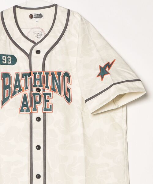 A BATHING APE（アベイシングエイプ） シャツ SOLID CAMO MULTI LOGO