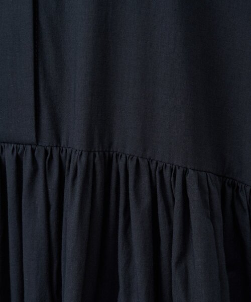 「BEARDSLEY」 長袖ワンピース 1 ダークグリーン レディースの画像