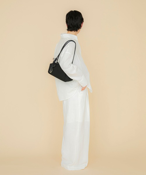 ショルダーバッグ バッグ 「LE VERNIS」 Marshmallow boston bag (Fabric) レディースの画像