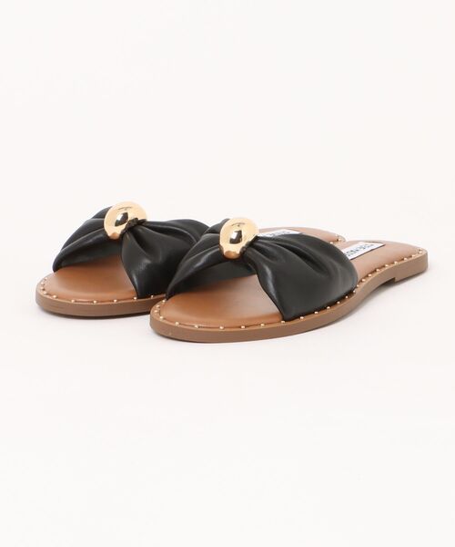 STEVE MADDEN（スティーブ・マデン） サンダル ミュール ギャザー