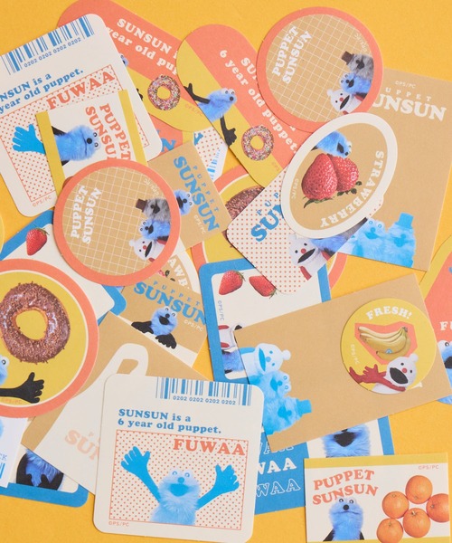Paradise Picnic（パラダイスピクニック） ステッカー 「パペット