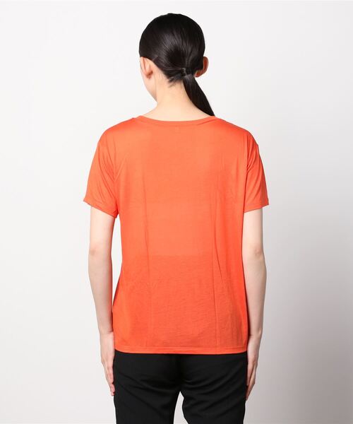 「BASERANGE」 半袖Tシャツ X-SMALL ロイヤルブルー レディース_画像2