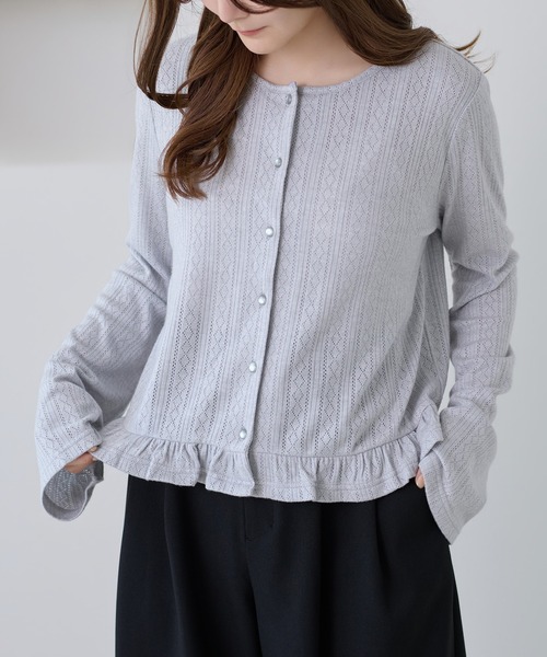 apres jour（アプレジュール） tシャツ 「apres jour clair」フリル