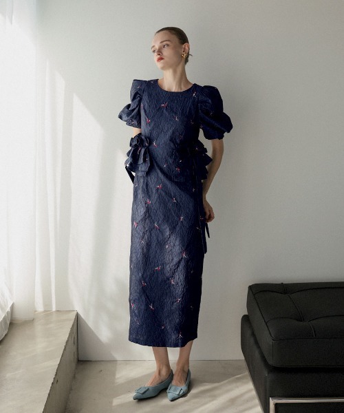 DONOBAN（ドノバン） ドレス 「ANDRESD」blossom frill dress 結婚式