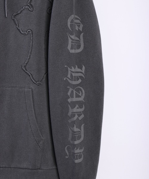 「Ed Hardy」 ジップアップパーカー M グレー系その他 メンズ_画像7