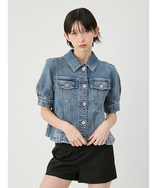 LILY BROWN（リリーブラウン） デニムジャケット gジャン ハーフ
