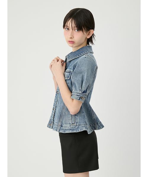 LILY BROWN（リリーブラウン） デニムジャケット gジャン ハーフ
