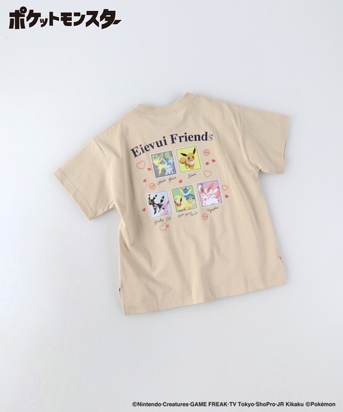 branshes（ブランシェス） tシャツ 「ポケモン」半袖Tシャツ キッズ