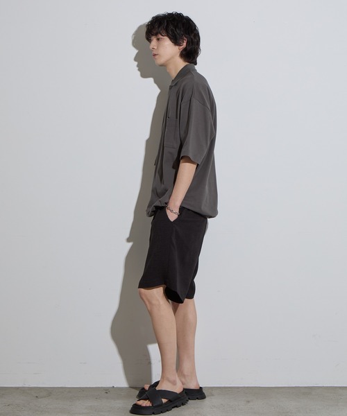 「SLICK」 半袖ポロシャツ 1 ブラック メンズ_画像7